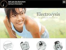 Tablet Screenshot of electrolysisfortunion.com